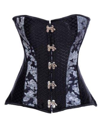 Corset luis xv negro