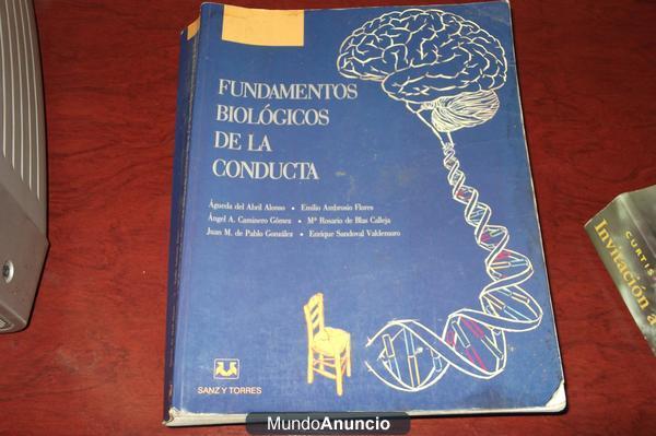 LIBRO DE FUNDAMENTOS BIOLOGICOS DE LA CONDUCTA