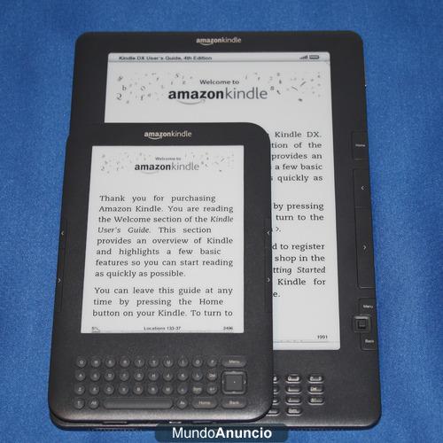 KINDLE DX MODELO INTERNACIONAL A ESTRENAR ENOOORME Y EXCLUSIVO