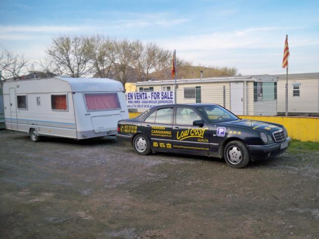 Parking caravaning low cost