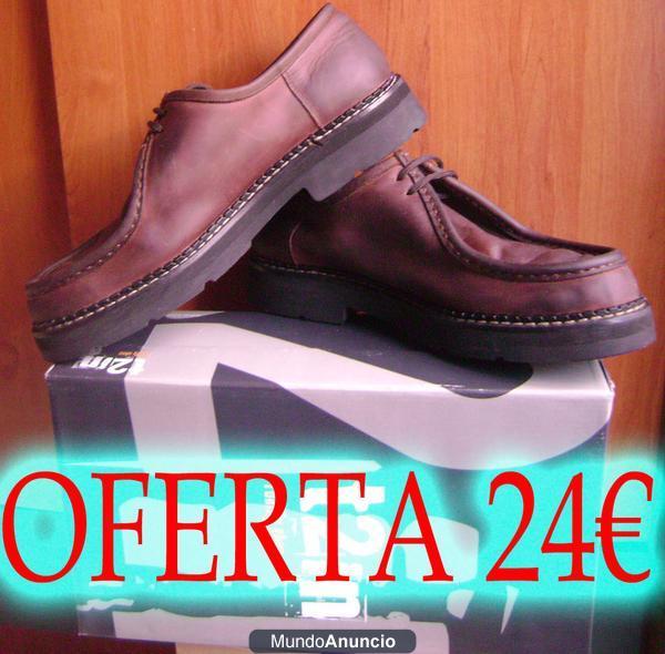 ZAPATOS DE PIEL TALLA 45 + REGALO