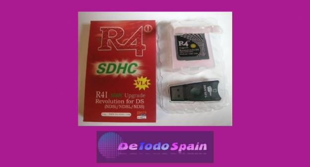 MADRID - Cartuchos R4 y R4i para Nintendo NDS, DS Lite, DSi y la nueva DSi XL