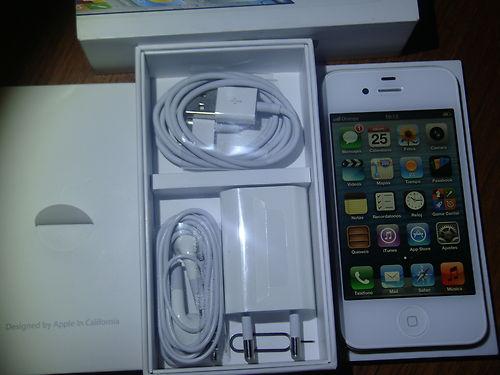 apple iphone 4s 16gb blanco como nuevo (original) libre