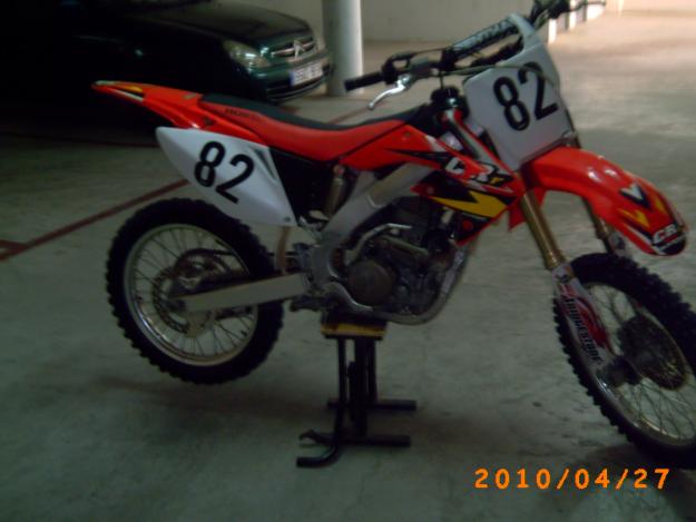 honda 250 crf cuatro tiempos del 2007 de cross