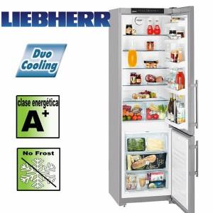 Liebherr frigo combi cnesf 4003 inoxidable no frost a+