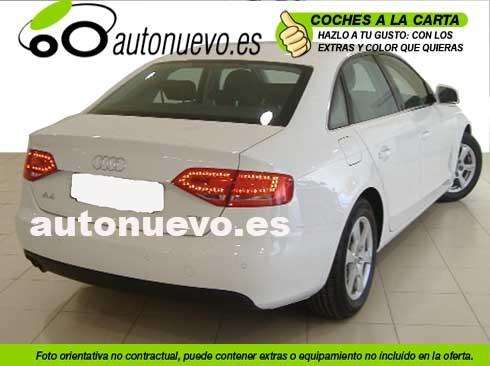 Audi A4 Berlina 2.0 Tdi 143cv Manual 6vel. Blanco Ibis, Negro brilante ó Rojo. Nuevo. Nacional.