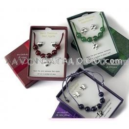 Conjunto pulsera y pendientes blaire