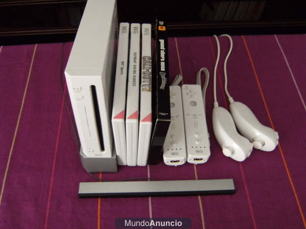 vendo consola wii