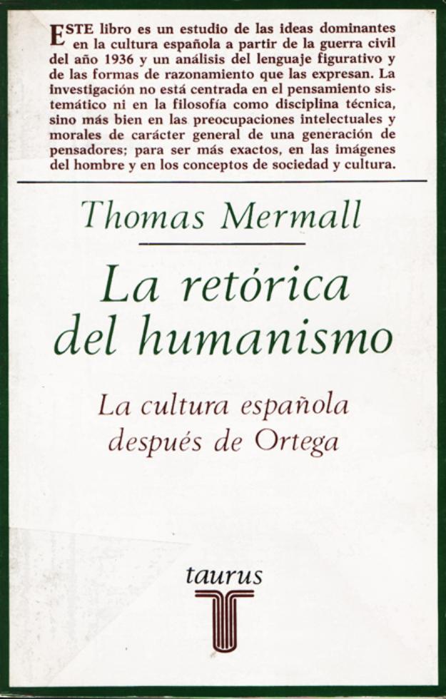 La retórica del humanismo