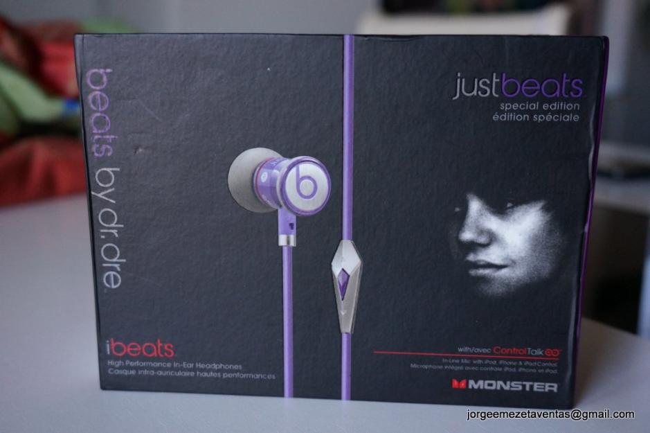 Cascos Beats Justin Bieber