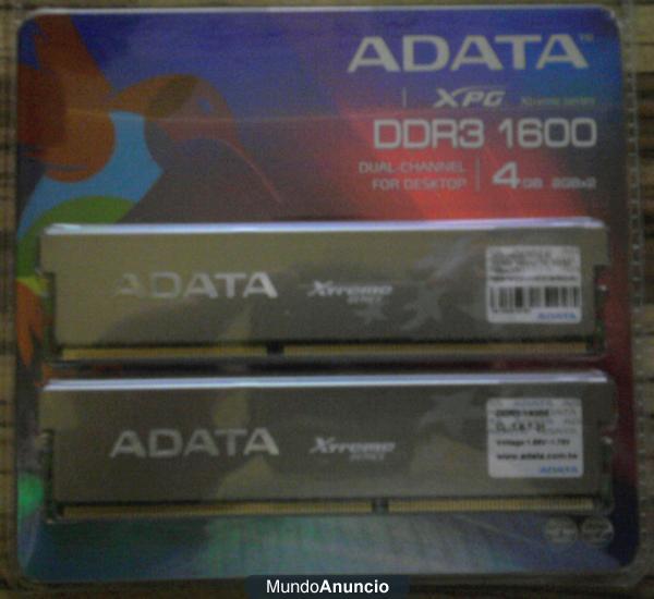 MEMORIA DDR3 1600 CL7 (2X2GB)