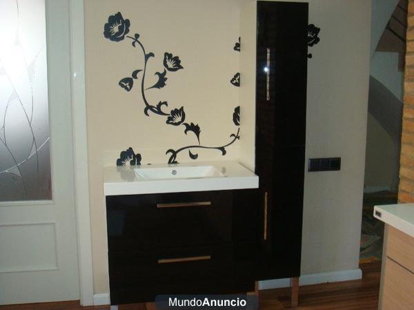 muebles de baño nuevos 2 cajones mas columna  a conjunto