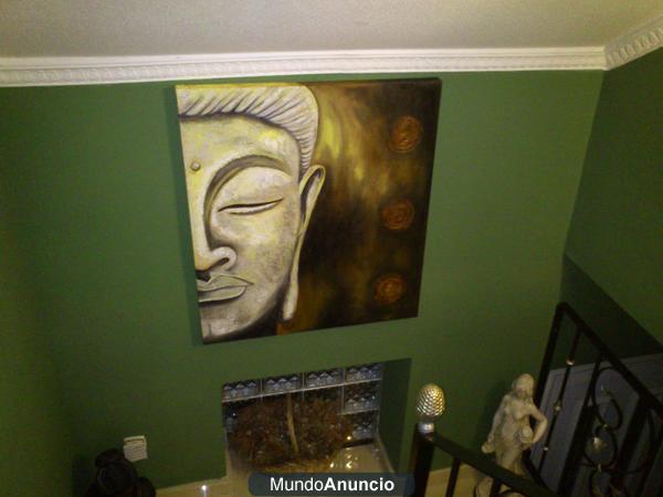 cuadro moderno Budha