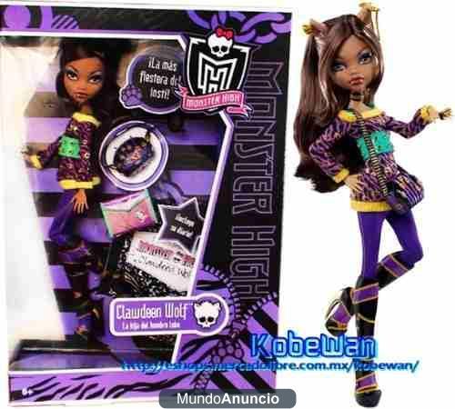 MONSTER HIGH CLAWDEEN WOLF