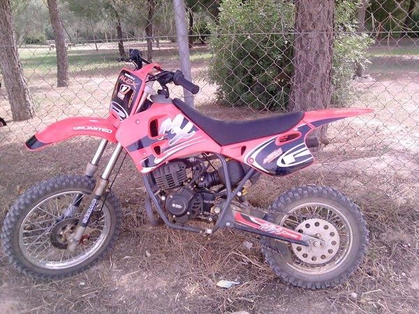 se vende moto cross junior rieju mx 50cc