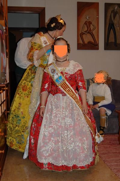 TRAJE DE FALLERA NIÑA DE 6 A 10 AÑOS