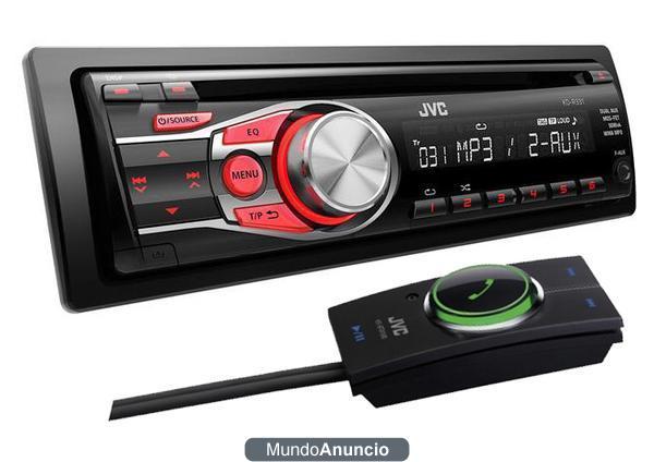 Autoradio JVC KD-R321 + Manos Libres KS-BTA100