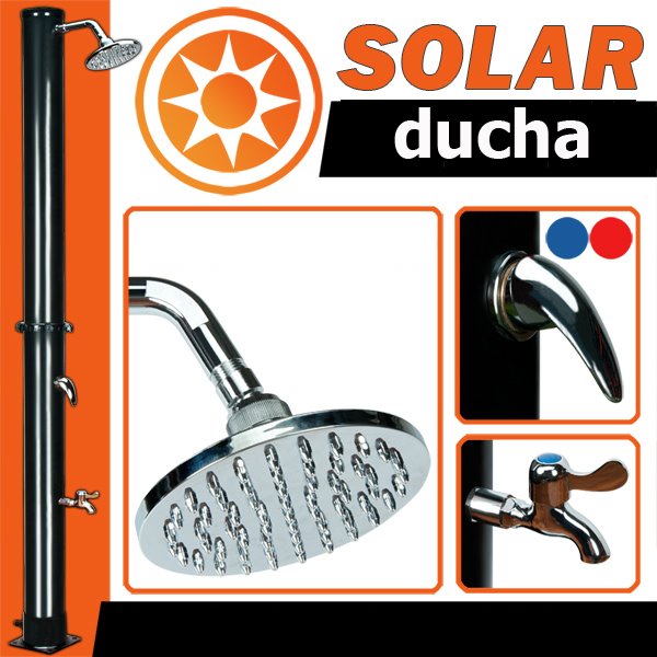 Ducha solar 35 lt nuevo