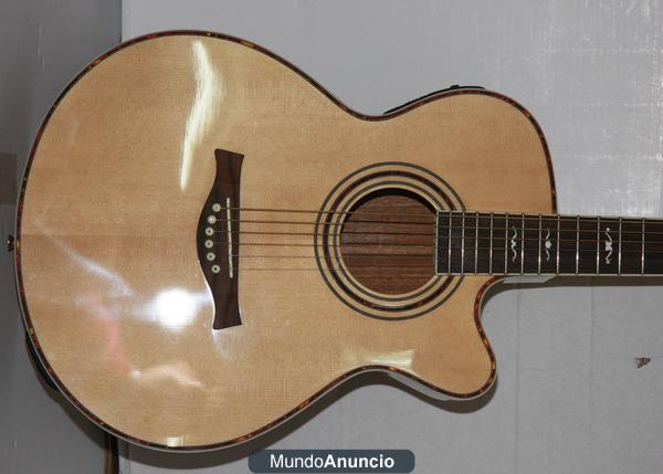 GUITARRA ELECTROACÚSTICA TIPO WESTERN CON CUT-AWAY