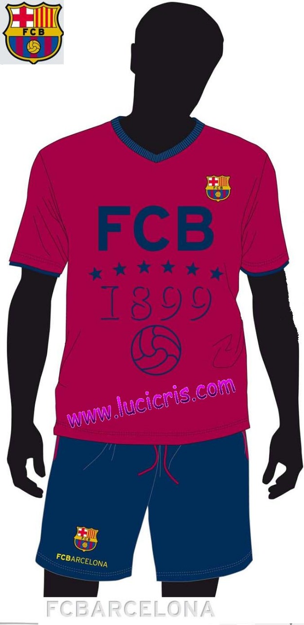 Pijamas fc barcelona adultos