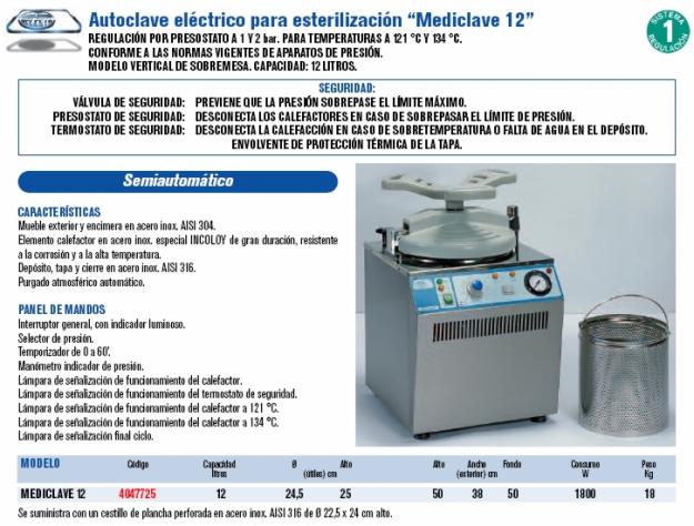 Autoclave Selecta 