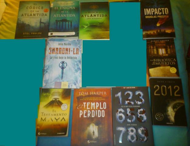 Vendo libros de novela narrativa