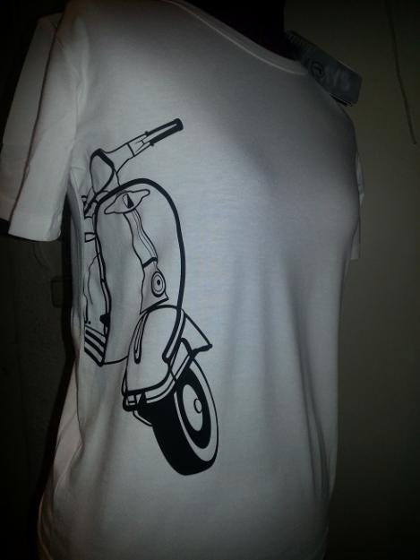 Camisetas moto vespa