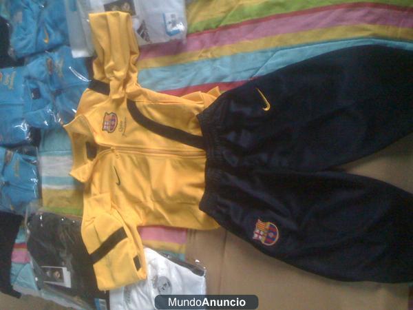 EQUIPACION BARCA NIñO A 30 EUR, chandal a 45 eur