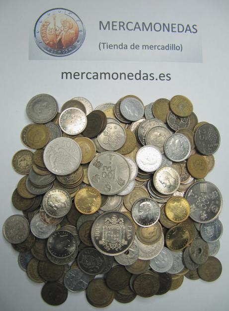 1 Kilo de monedas (Franco y Rey) algunas S/C