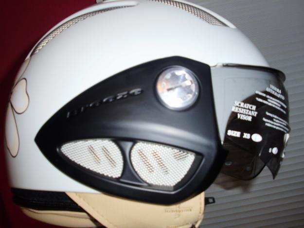 Casco moto para chica