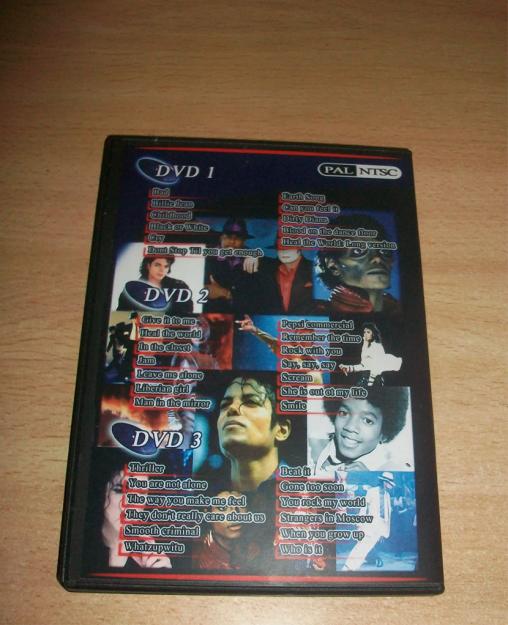 GRAN COLECCION 37 VIDEOS COMLETOS MICHAEL JACKSON