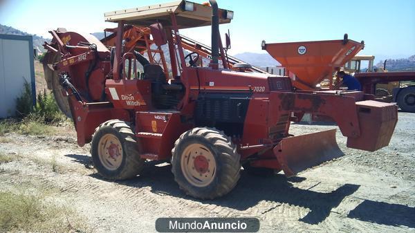 Zanjadora de disco para piedra y terrenos duros