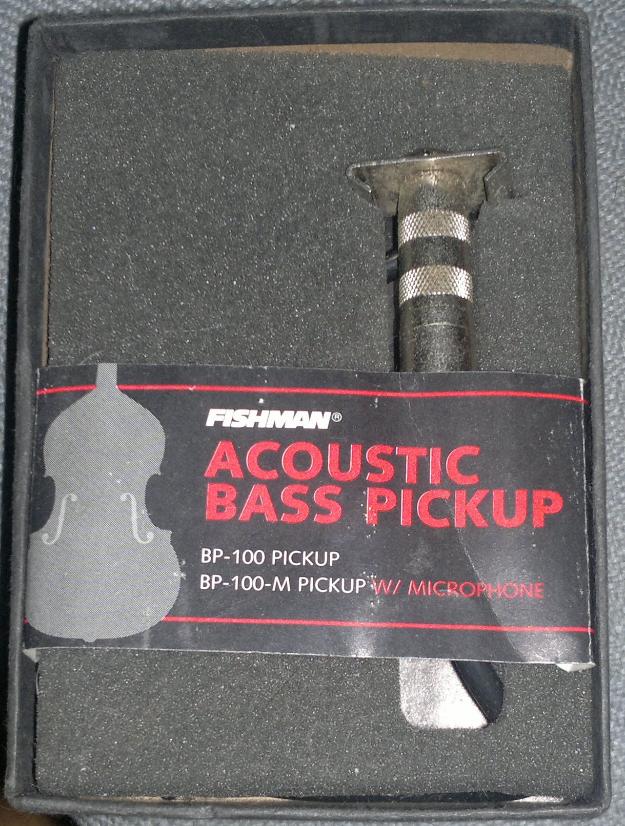 Pickup pastilla fishman para contrabajo