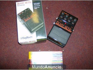 Vendo pedal Digitech Death Metal