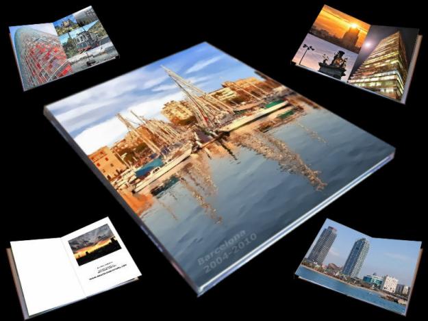 Fotolibro original con fotos ineditas de la ciudad de Barcelona