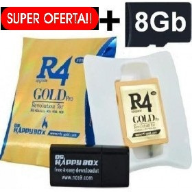 R4i gold pro sd 8gb 200juegos