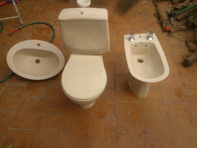 conjunto de cuarto de baño