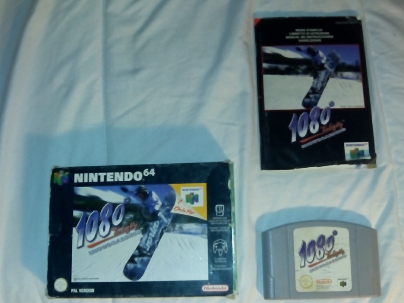 Juego 1080º Snowboarding de Nintendo 64 Completo