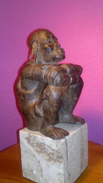 ARTE AFRICANO (MASCARA AFRICANA).ESCULTURA MASSAI.