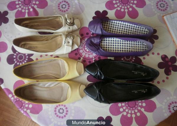 LOTE 4 PARES DE ZAPATOS TALLA 41