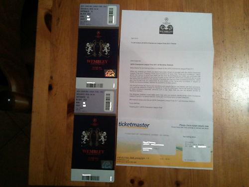 2 entradas uefa champions league final 2011 webley (barcelona vs manchester united)