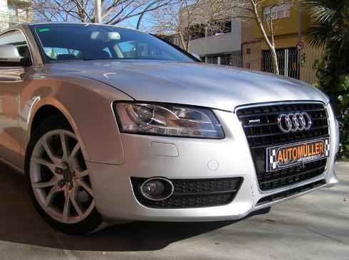 Audi A5 3.0 TDI QUATTRO, PIEL, GPS, IMPECABLE 28.900€