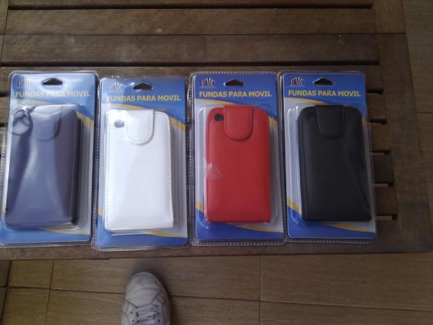 FUNDAS DE PIEL PARA IPHONE 4 DE COLORES