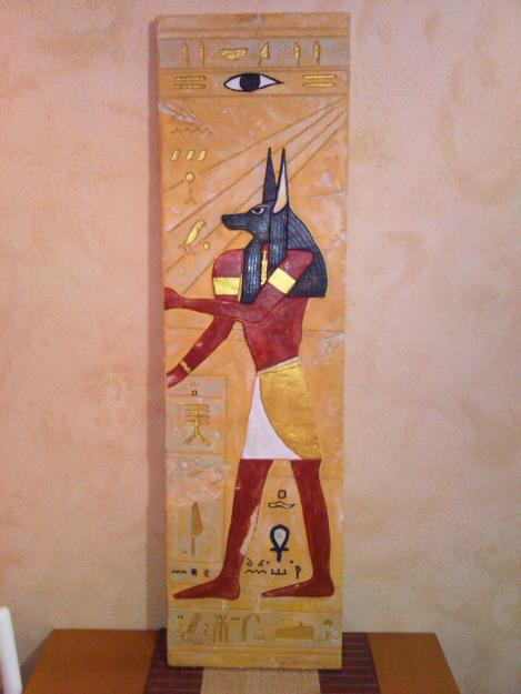 LOSA DECORATIVA DE ANUBIS