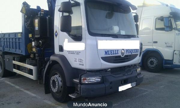 camion grua con 18 mts de pluma