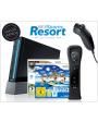 nintendo wii  negra + wii sports resorts.