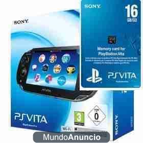 VENDO PSVITA + TARJETA 16GB NUEVAS- ¡¡LA ESTRENAS TU !!