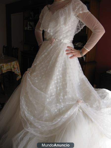 Vestido de Novia Vintage 36/38