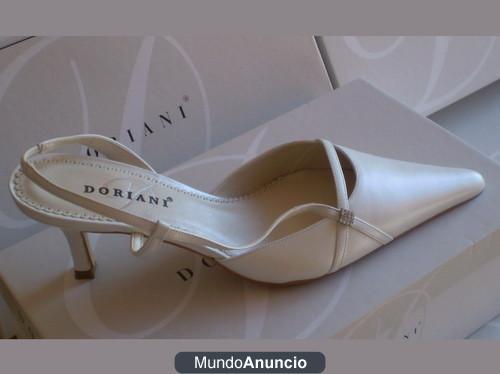 !!!ZAPATOS DE NOVIA BARATOS, MARCA DORIANI A ESTRENAR!!!