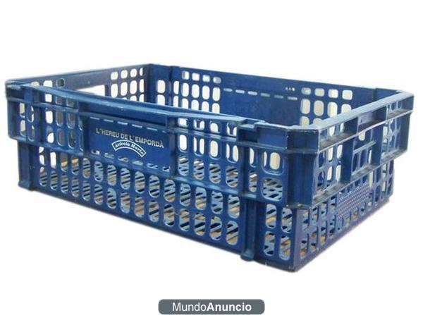 Caja Plastica 60x40 para Pollos